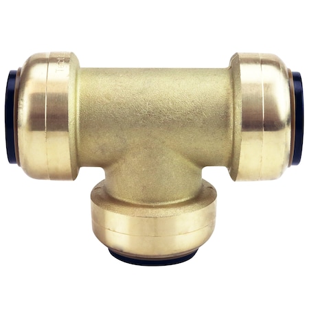 Apollo 1 in. Brass Push-to-Connect Tee FSBT1